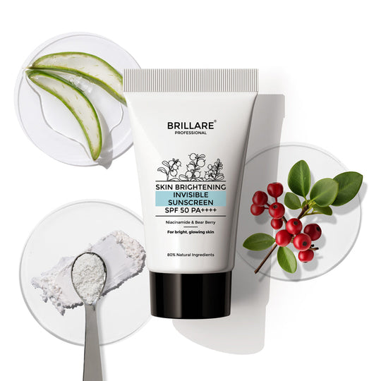 Brillare Mini Skin Brightening Invisible Sunscreen with SPF50, 10g - Buy from Indicrest