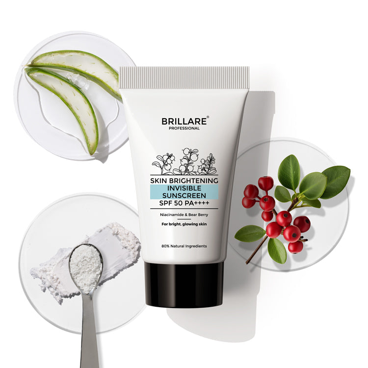 Brillare Mini Skin Brightening Invisible Sunscreen with SPF50, 10g - Buy from Indicrest