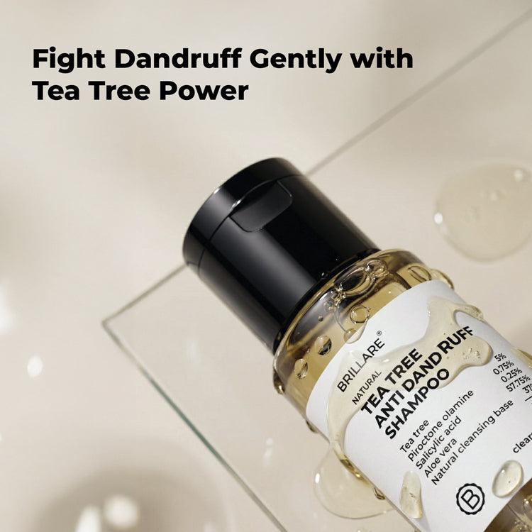 Brillare Mini Tea Tree Anti Dandruff Shampoo, 15ml - Image 2 - Buy from Indicrest