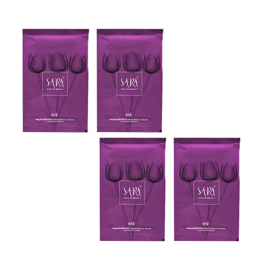 Sara Billberries Mould Mask No 12, 400g (Pack Of 4) - Buy from Indicrest