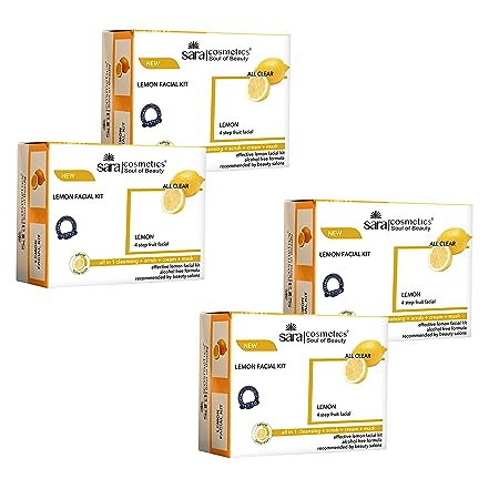SARA LEMON FACIAL KIT, 4 X 200g - Buy from Indicrest