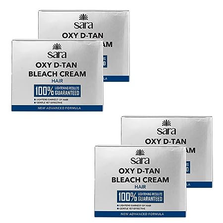 SARA Oxy D-TAN BLEACH CREAM, Pack of 4 X 35g - Buy from Indicrest