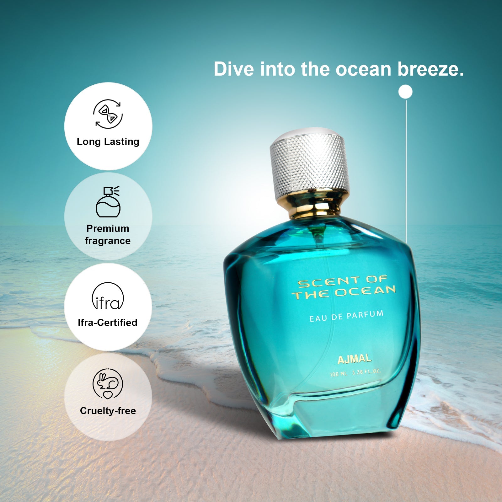 SCENT OCEAN Perfume 100ML for Unisex - Image 3 - Buy from Indicrest