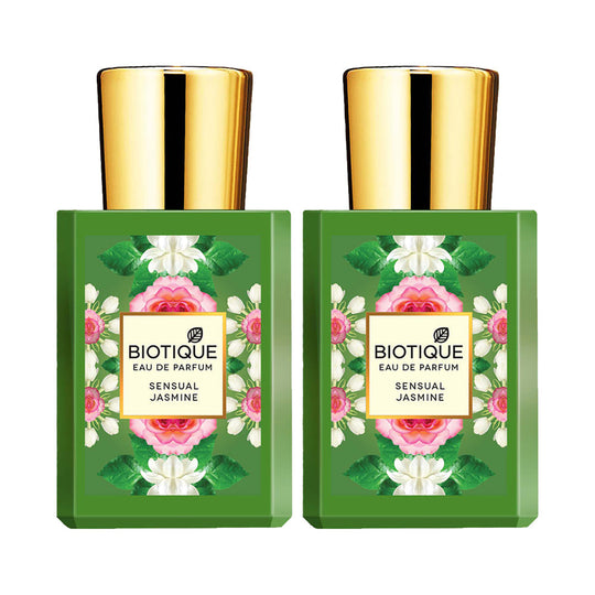Biotique Sensual Jasmine Eau De Parfum, 50ml (Pack of 2) - Buy from Indicrest