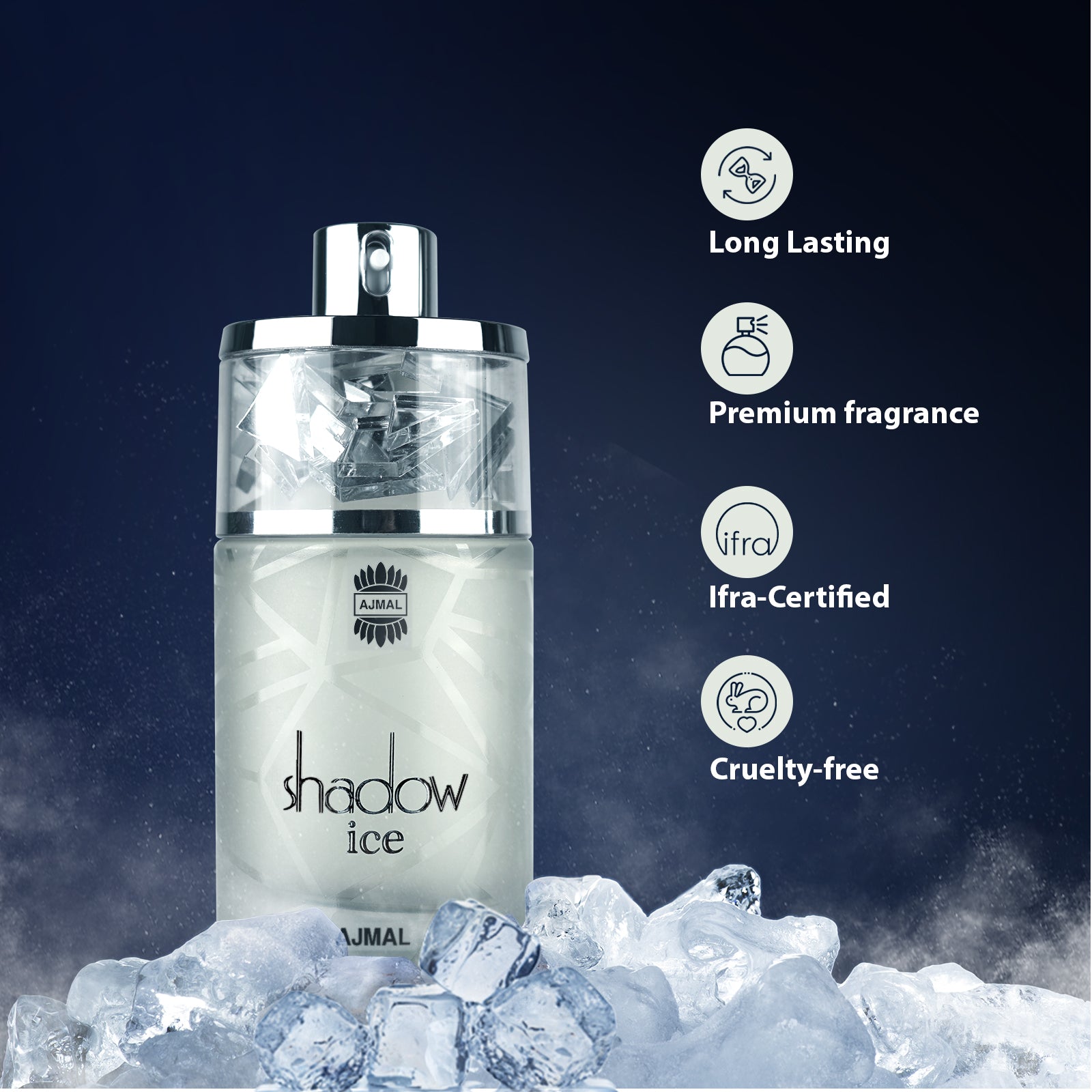 SHADOW ICE Perfume 75ML for Unisex - Image 3 - Buy from Indicrest