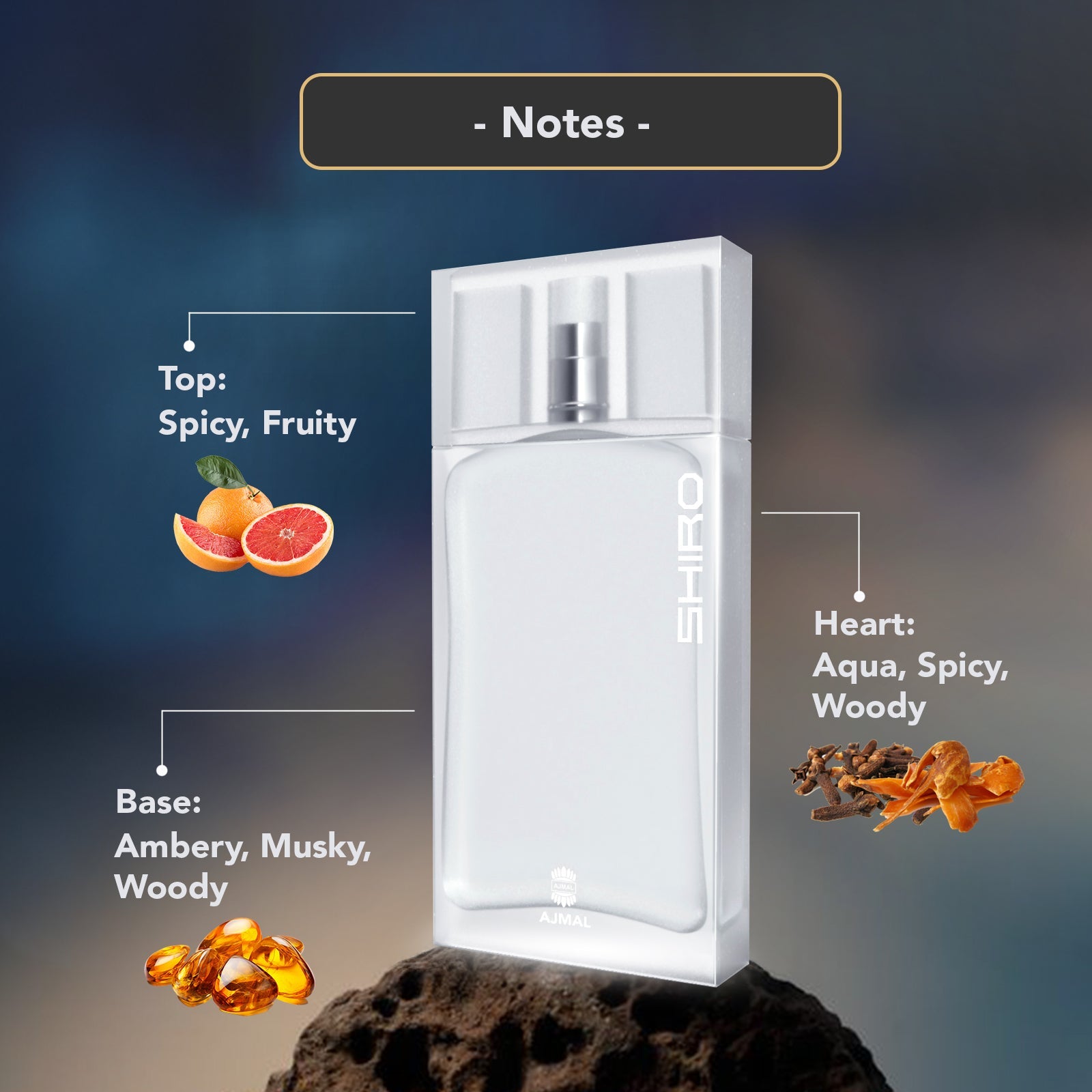 Shiro Perfume 90ml for Men - Image 5 - Buy from Indicrest