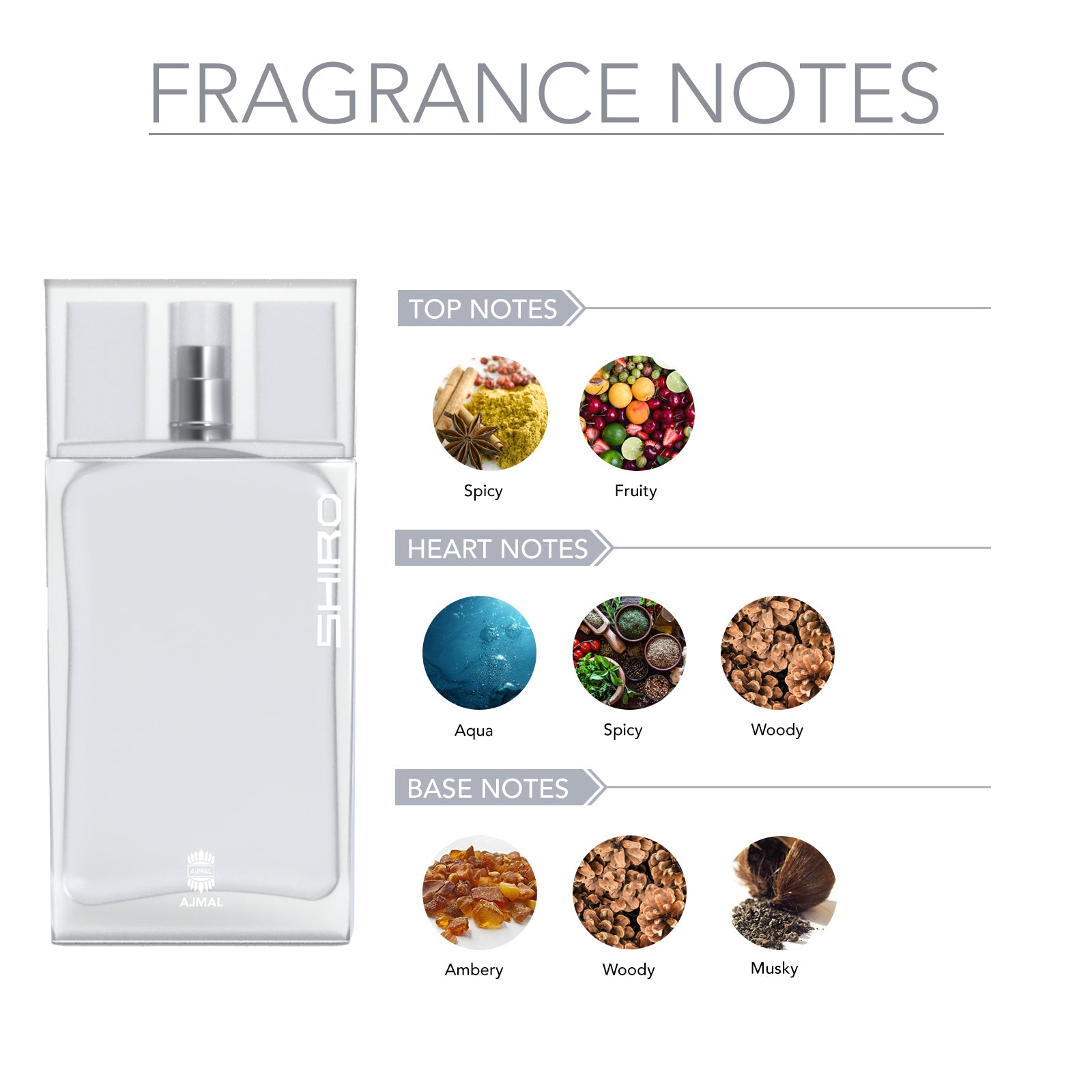 Shiro Perfume 90ml for Men - Image 2 - Buy from Indicrest