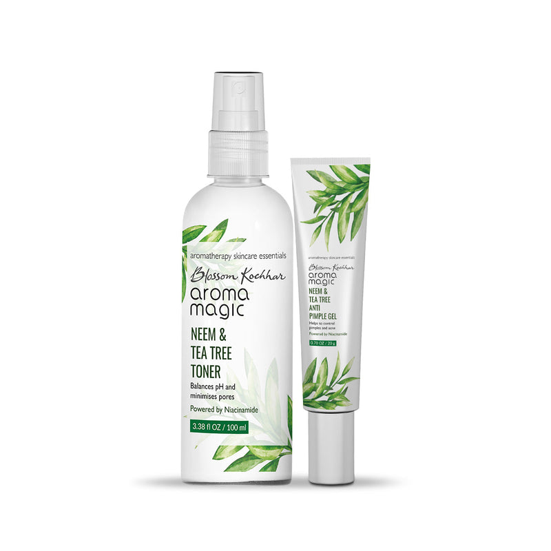 Aroma Magic Anti Pimple Gel & Toner Combo, Anti pimple gel 20g + Toner 100ml - Buy from Indicrest