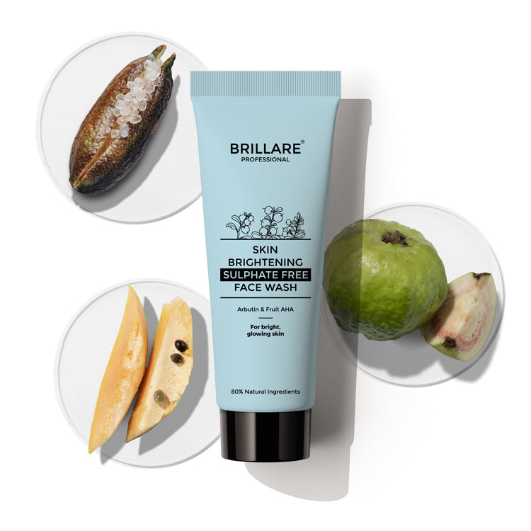 Brillare Mini Skin Brightening Face Wash For Reducing Pigmentation, 20ml - Buy from Indicrest