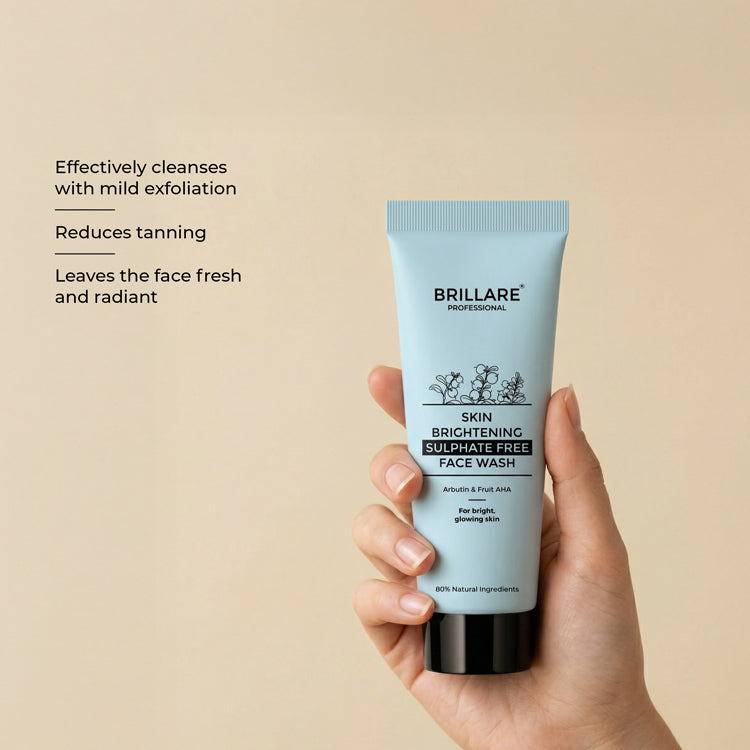 Brillare Mini Skin Brightening Face Wash For Reducing Pigmentation, 20ml - Image 3 - Buy from Indicrest