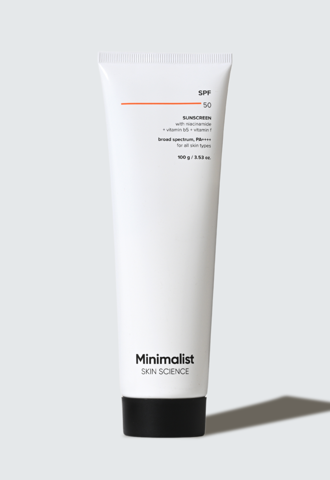 Minimalist SPF 50 Sunscreen For Broad Spectrum SPF 50, PA++++, 100g - Buy from Indicrest