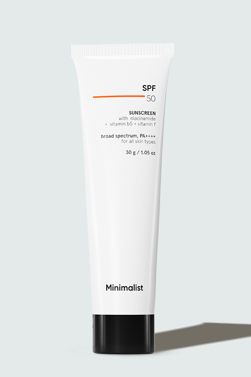 Minimalist SPF 50 Sunscreen For Broad Spectrum SPF 50, PA++++, 30g - Buy from Indicrest