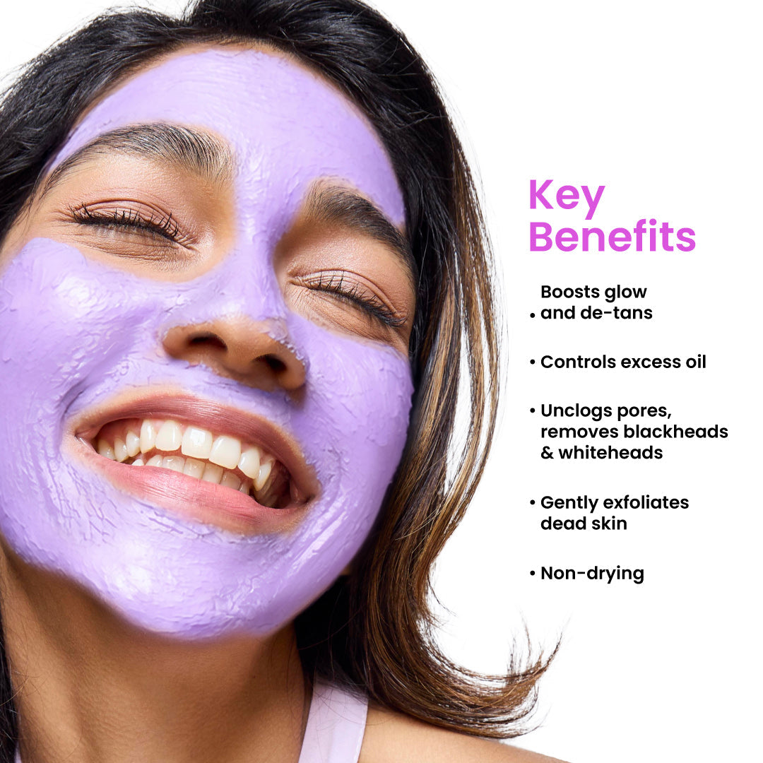 Foxtale Skin Radiance De-Tan Mask A new-age ubtan face mask that removes tan, blackheads and whiteheads while brightening and hydrating the skin | 75g - Image 9 - Buy from Indicrest