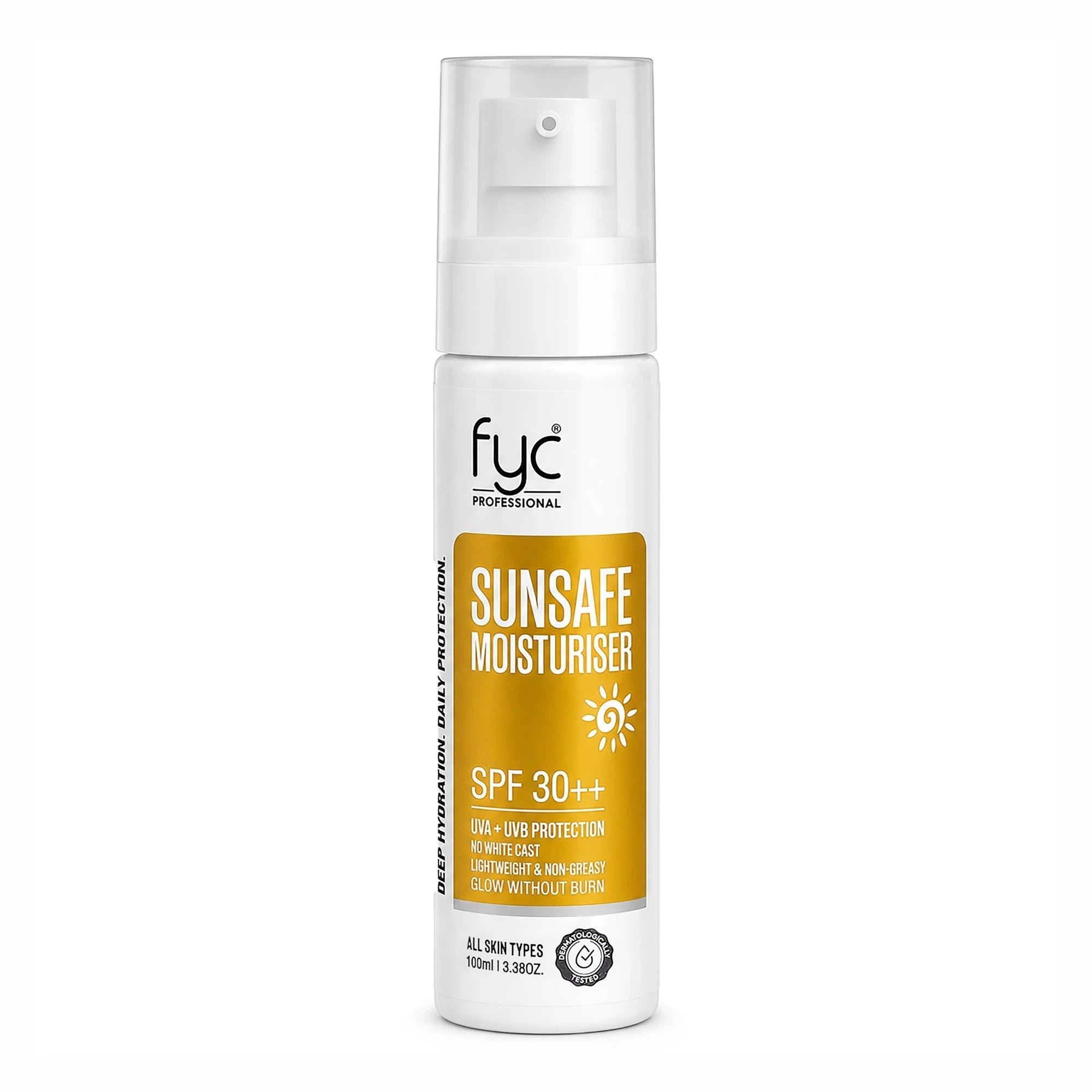 fyc-professional-sunsafe-moisturiser-spf-protection-hydration-lotion-100ml - Image 6 - Buy from Indicrest