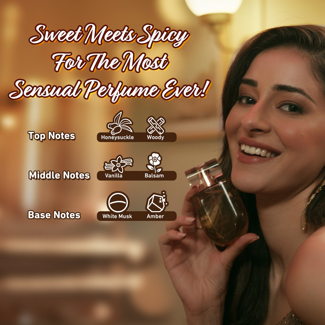 Plum Smokin' Vanilla Eau De Parfum (Perfume) by Plum BodyLovin' | Long Lasting | Supremely Luxurious, 50ml