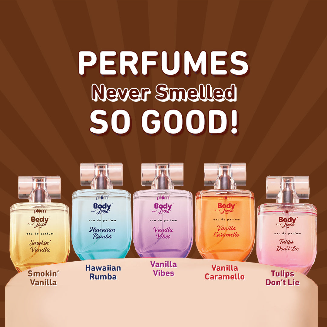 Plum Smokin' Vanilla Eau De Parfum (Perfume) by Plum BodyLovin' | Long Lasting | Supremely Luxurious, 50ml