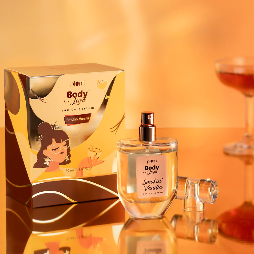 Plum Smokin' Vanilla Eau De Parfum (Perfume) by Plum BodyLovin' | Long Lasting | Supremely Luxurious, 50ml