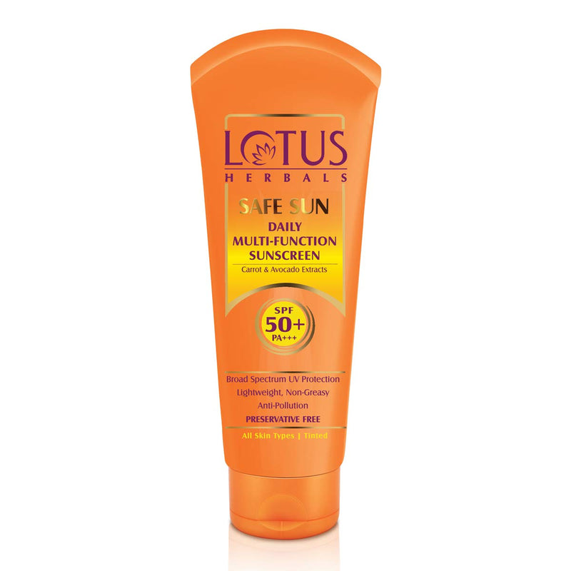 Lotus Herbals Safe Sun Daily Multi-Function SPF-50 PA+++, 60g