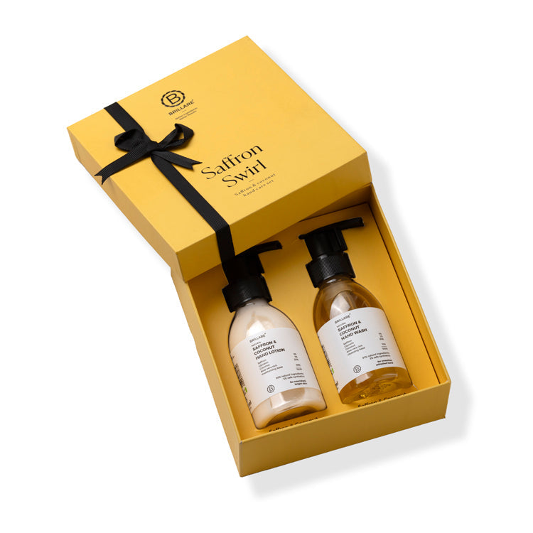 Brillare SAFFRON SWIRL HAND CARE KIT (PACK OF 2) - Buy from Indicrest