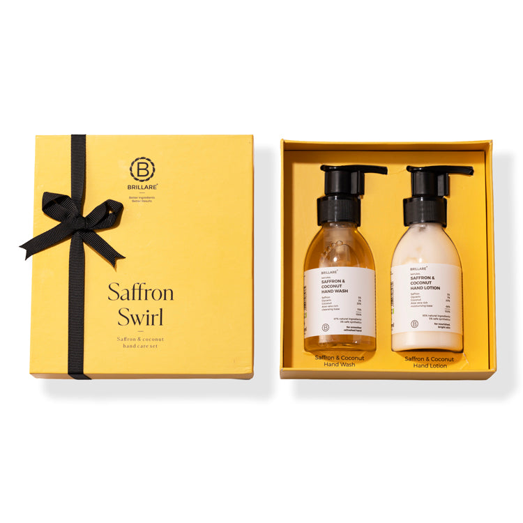 Brillare SAFFRON SWIRL HAND CARE KIT (PACK OF 2) - Image 2 - Buy from Indicrest