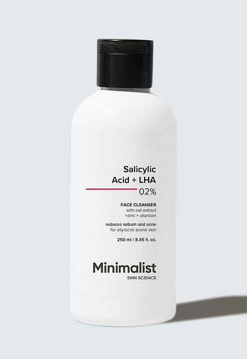 Minimalist Salicylic Acid + LHA 2% Cleanser For Reduces Sebum &amp; Prevents Breakout Without Drying Skin, 250ml - Image 10 - Buy from Indicrest