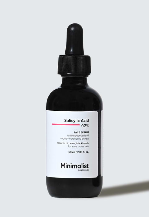 Minimalist Salicylic Acid 2% Face Serum For Reduces Acne, Blackheads &amp; Excessive Oil, 10ml - Image 8 - Buy from Indicrest