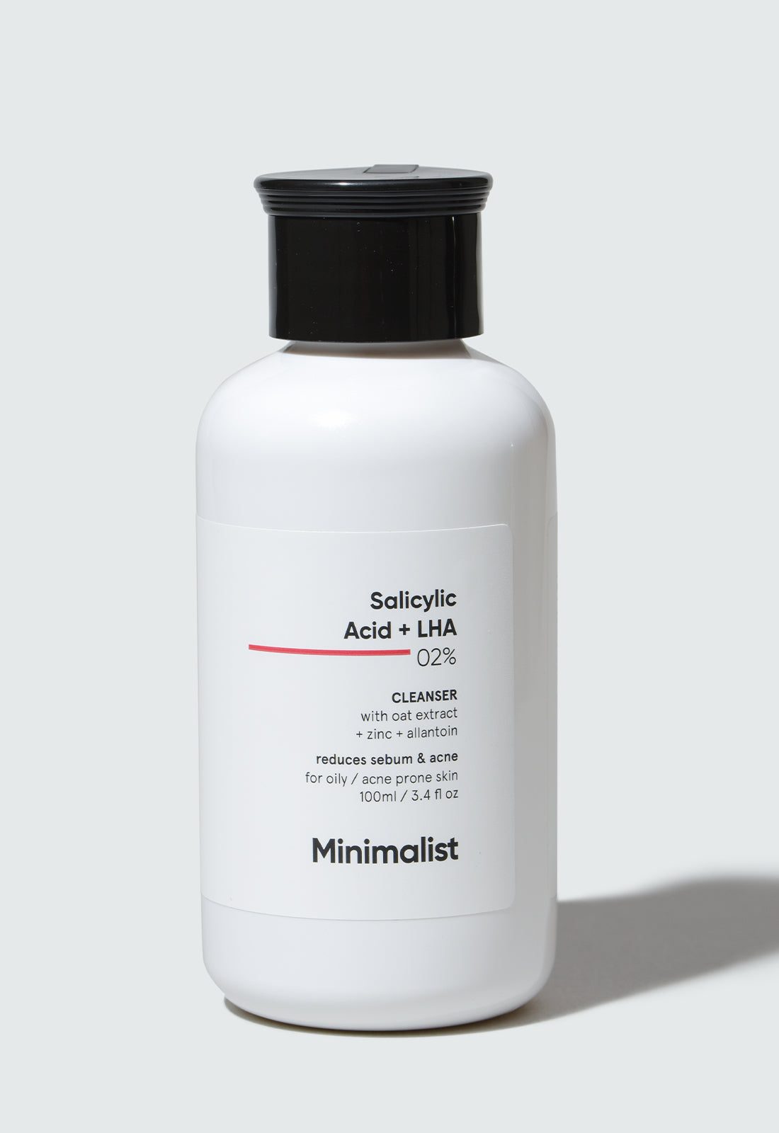 Minimalist Salicylic Acid + LHA 2% Cleanser For Reduces Sebum &amp; Prevents Breakout Without Drying Skin, 100ml - Buy from Indicrest