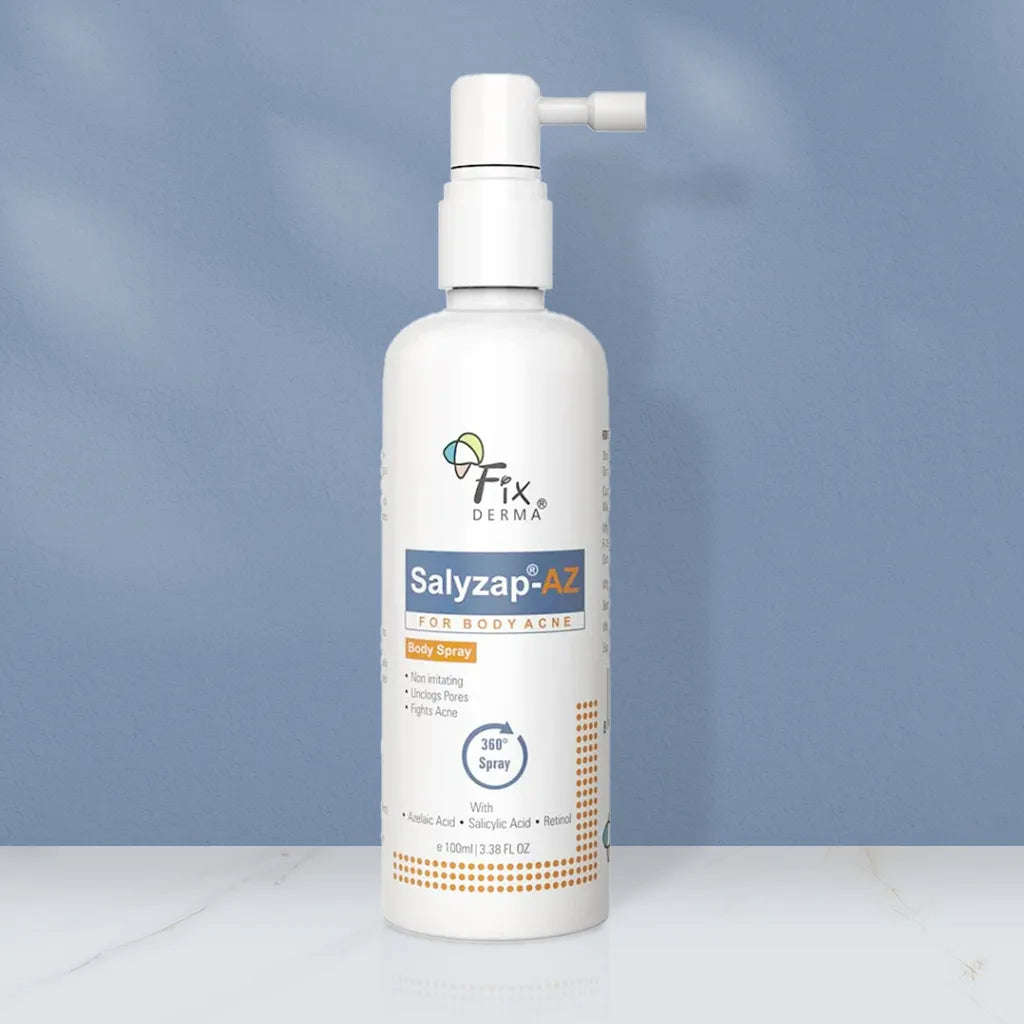 Fixderma Salyzap-AZ Body Spray | An Innovative 360° Spray for Back & Body Acne, 100ml - Image 7 - Buy from Indicrest