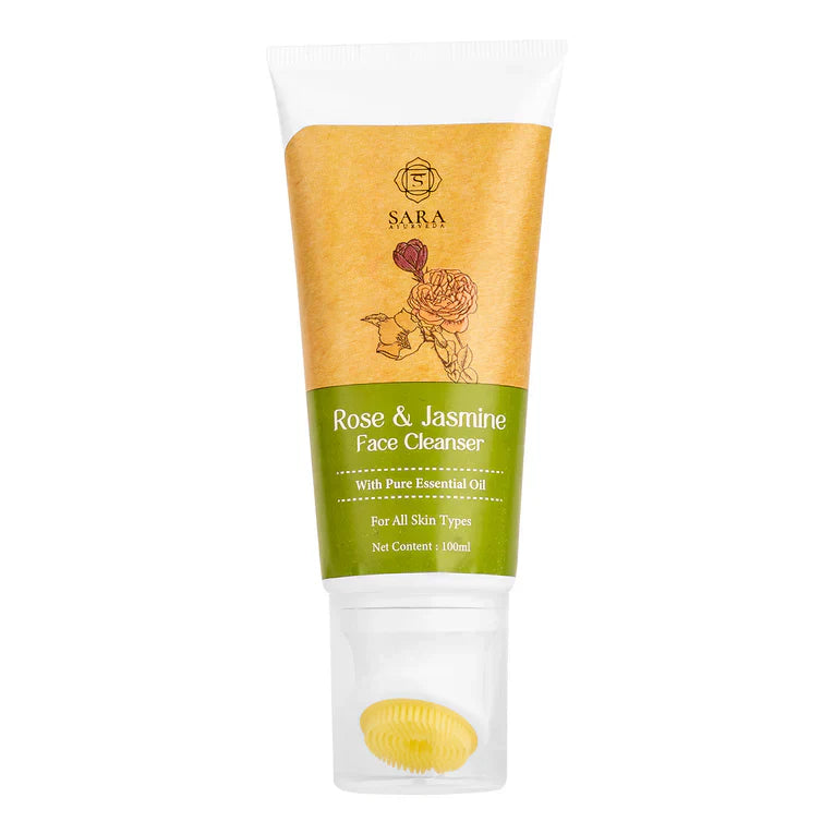 Sara Rose & Jasmine Cleanser, 100g - Indicrest