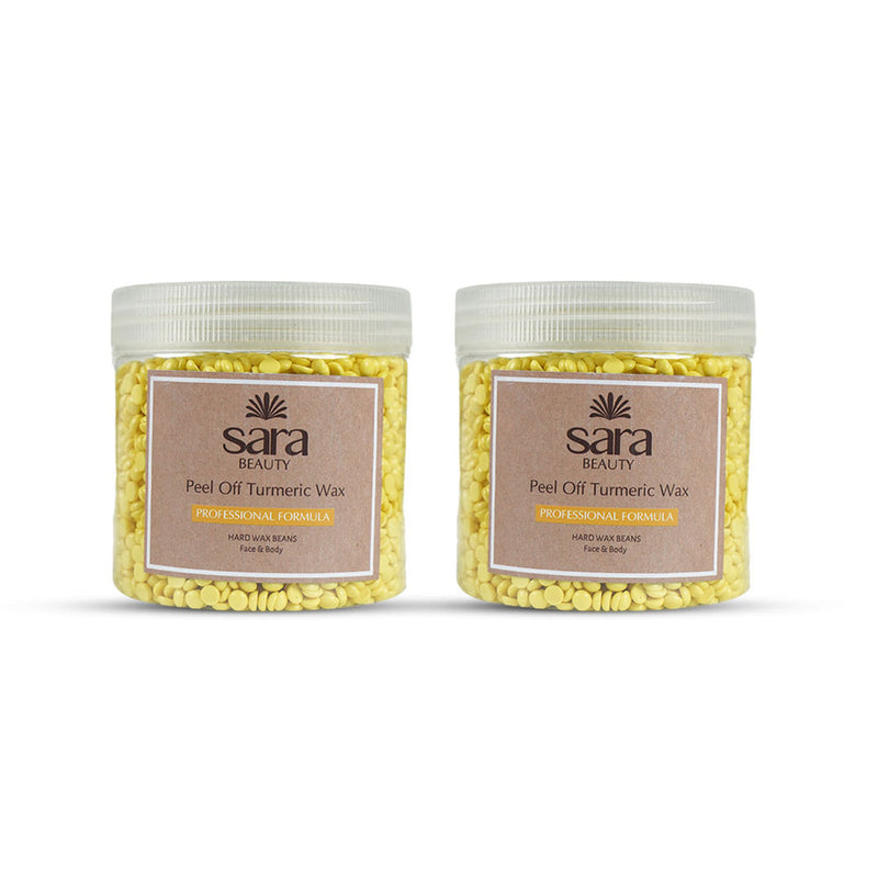 SARA TURMERIC BEANS Wax, 400g [Pack of 2 ] - Buy from Indicrest