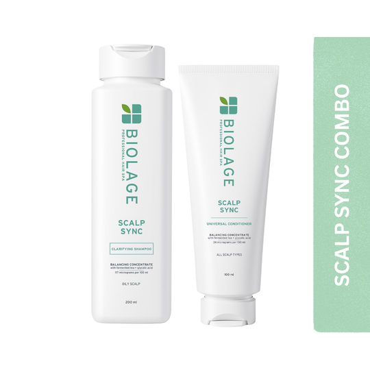 Biolage Advanced Scalp Sync Professional Shampoo, 200ml + Conditioner, 100g Combo For Anti Dandruff