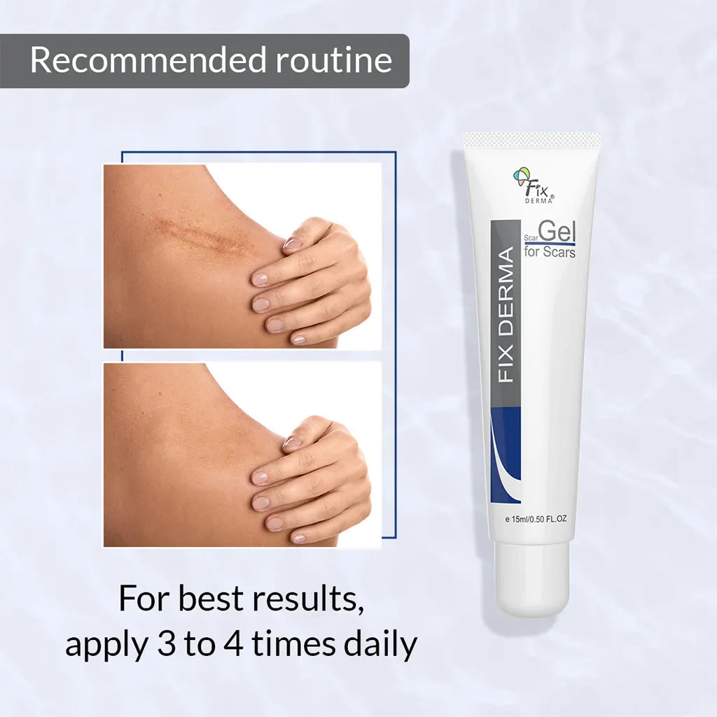 Fixderma Scar Gel for Scars | Gel-based treatment to fade stubborn scars & marks, 15ml - Image 7 - Buy from Indicrest
