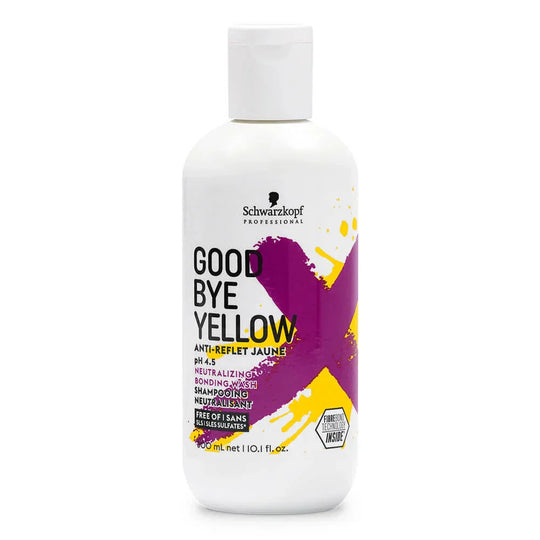 Schwarzkopf Good Bye Yellow Neutralizing Bonding Wash Shampoo - (300ml) - Indicrest Buy at Indicrest