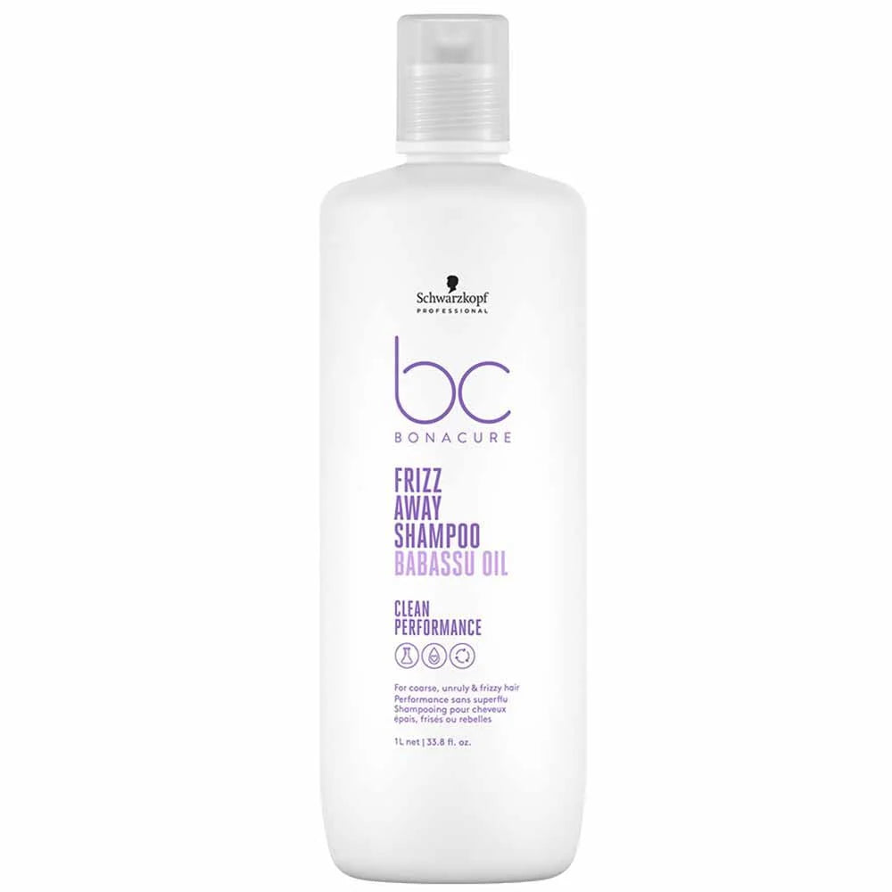 Schwarzkopf Professional BC Bonacure Frizzy Away Babassu Oil Shampoo - (1 Ltr) - Indicrest