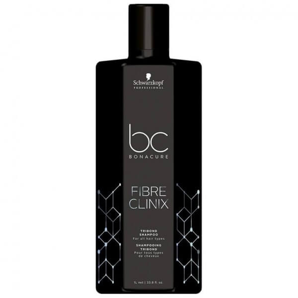 Schwarzkopf Professional Fibre Clinix Tribond Shampoo,, 1000ml - Indicrest