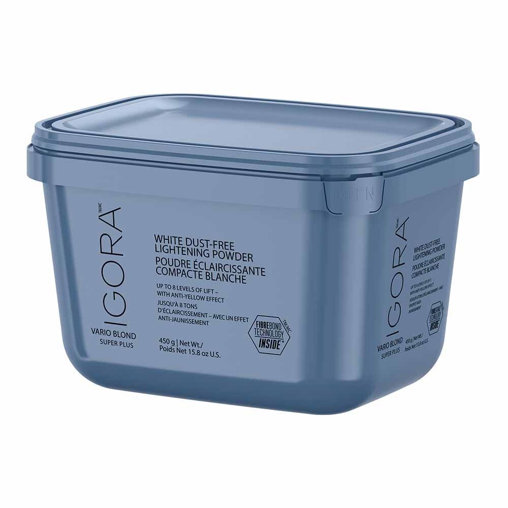 Schwarzkopf Professional Igora Vario Blond Super Plus White Dust-Free Lightening Powder Bleach - (450gm) - Indicrest