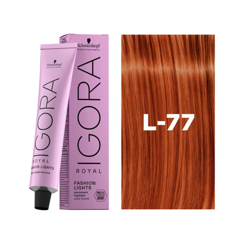 Schwarzkopf IGORA ROYAL L-77 Copper Extra 60ml Indicrest