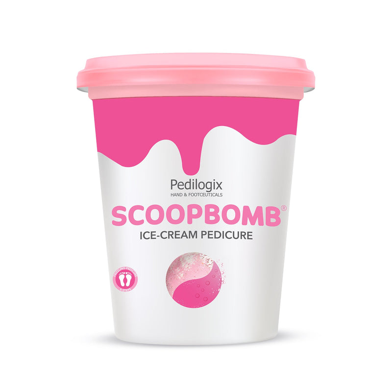 O3+ Pedilogix Hand & Footceuticals Scoop Bomb Kit Ice-Cream Pedicure for Soft & Moisturised Feet | 100g+10ml Buy at Indicrest