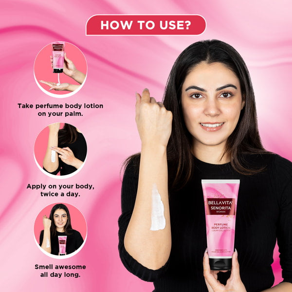 SENORITA Woman Perfume Body Lotion - 200ml - Image 3 - Indicrest