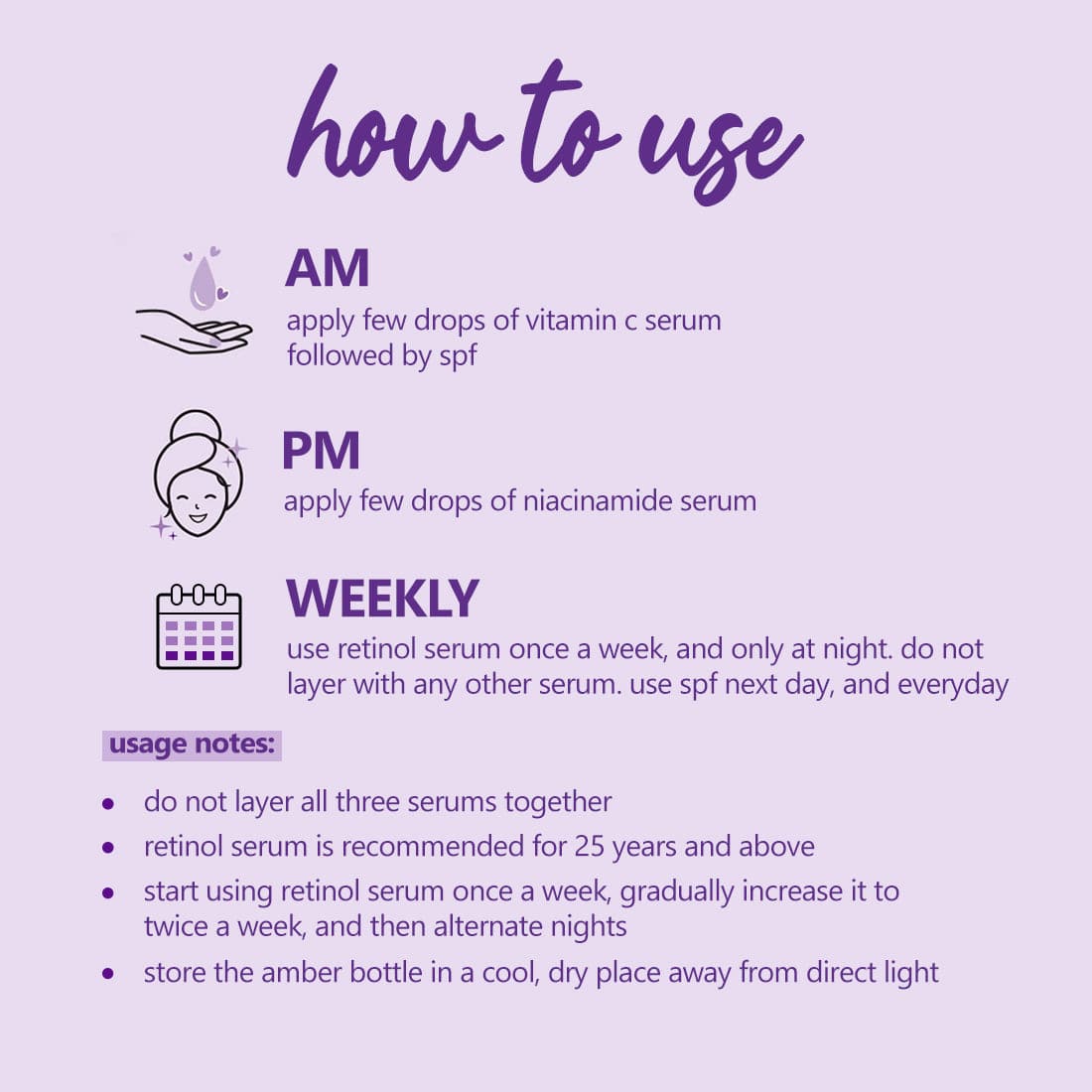 Glow, Clarify & Renew Face Serum Bundle