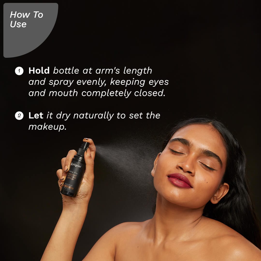 Pilgrim Insta Fix Makeup Setting Spray, 60ml - Image 7 - Buy from Indicrest