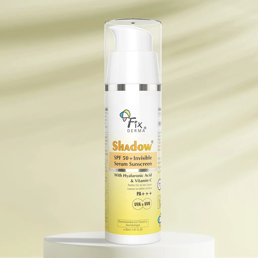 Fixderma Shadow SPF 50+ Invisible Serum Sunscreen | Hydrates, Brightens and Protects the skin, 30ml - Image 9 - Buy from Indicrest