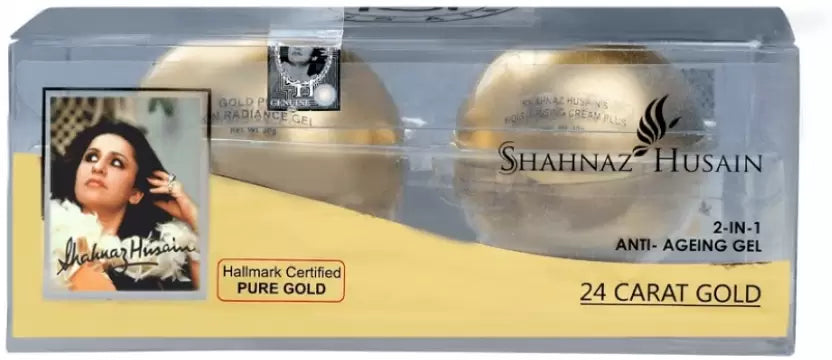 Shahnaz Husain 2 in 1 Anti Aging Gel, 40g - Indicrest