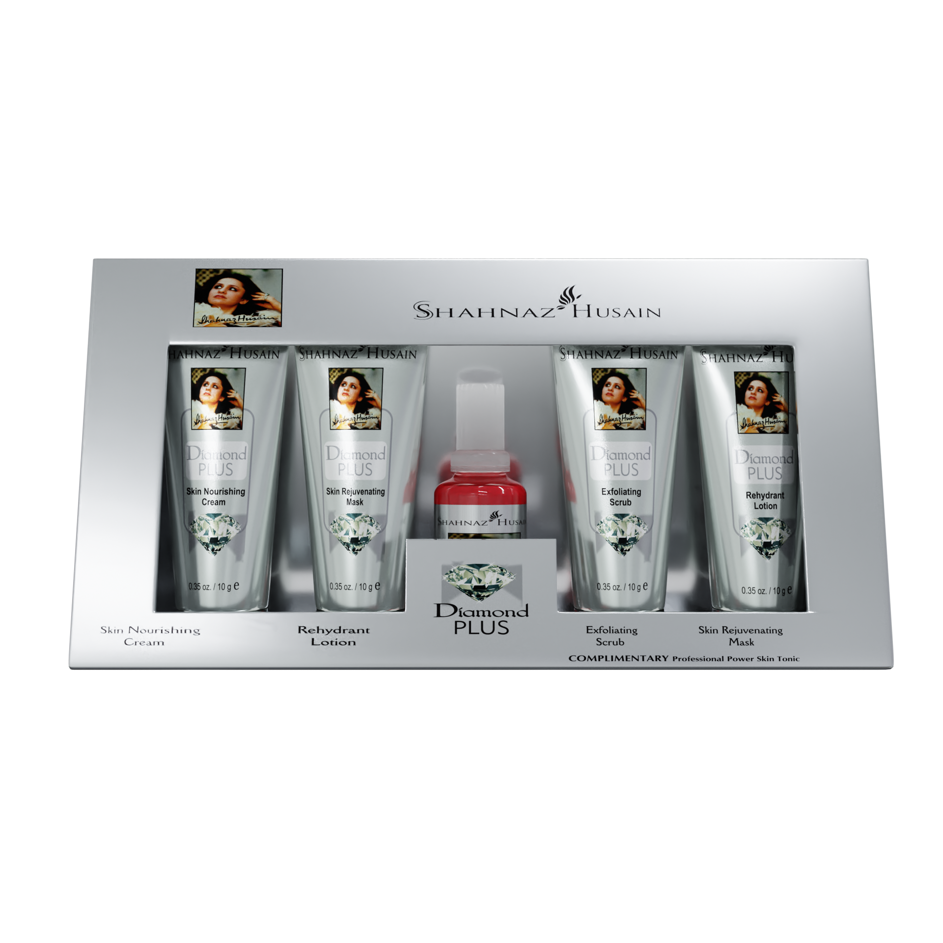 Shahnaz Husain Diamond Plus Facial Kit, 55g - Indicrest