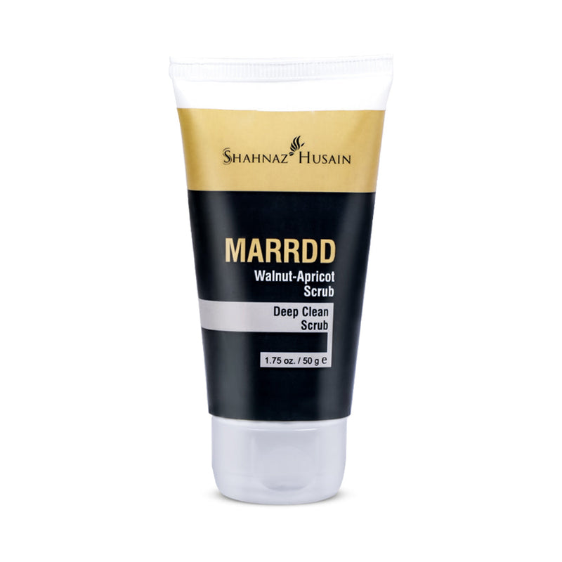 Shahnaz Husain Marrdd Walnut-Apricot Scrub, 50g - Buy from Indicrest