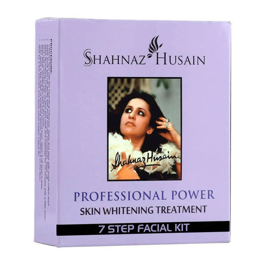Shahnaz Husain Power Skin Whitening 7 Step Facial Kit - Indicrest