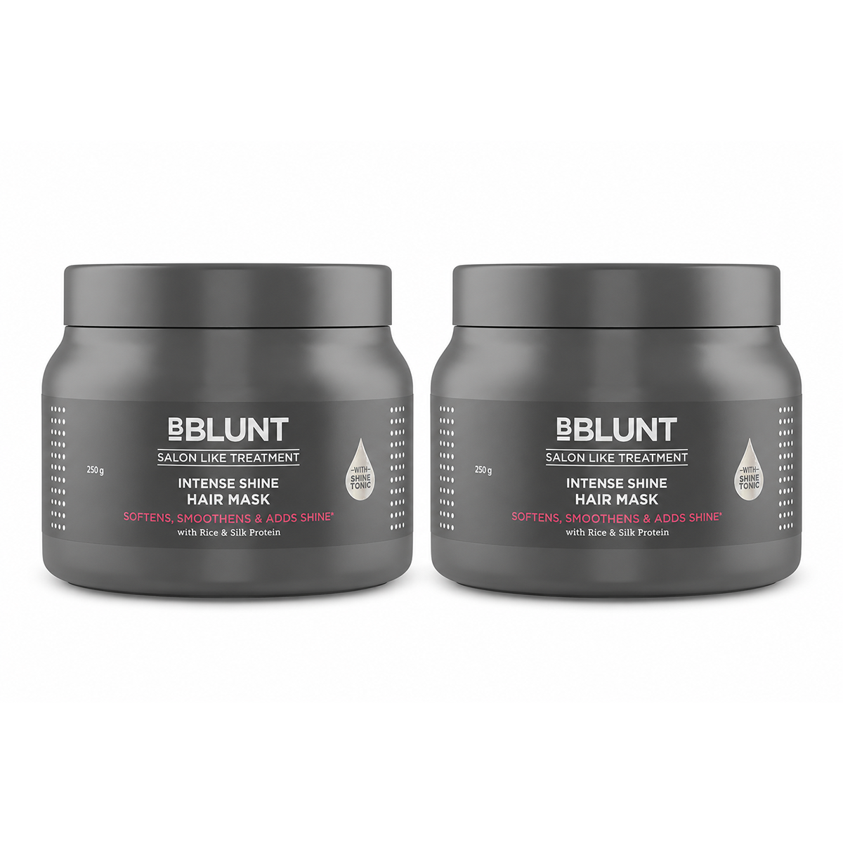 Bblunt Intense Shine Hair Mask with Rice & Silk Protein for Softer, Smoother & Shinier Hair, 250g, Pack of 3 X 250g - Image 5 - Buy from Indicrest