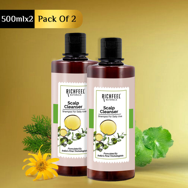Richfeell Scalp Cleanser 500 ml Pack of 2 - Buy from Indicrest
