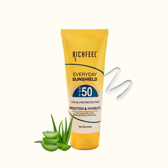 Richfeell Sunshield (With SPF 50) 100 Gm - Buy from Indicrest