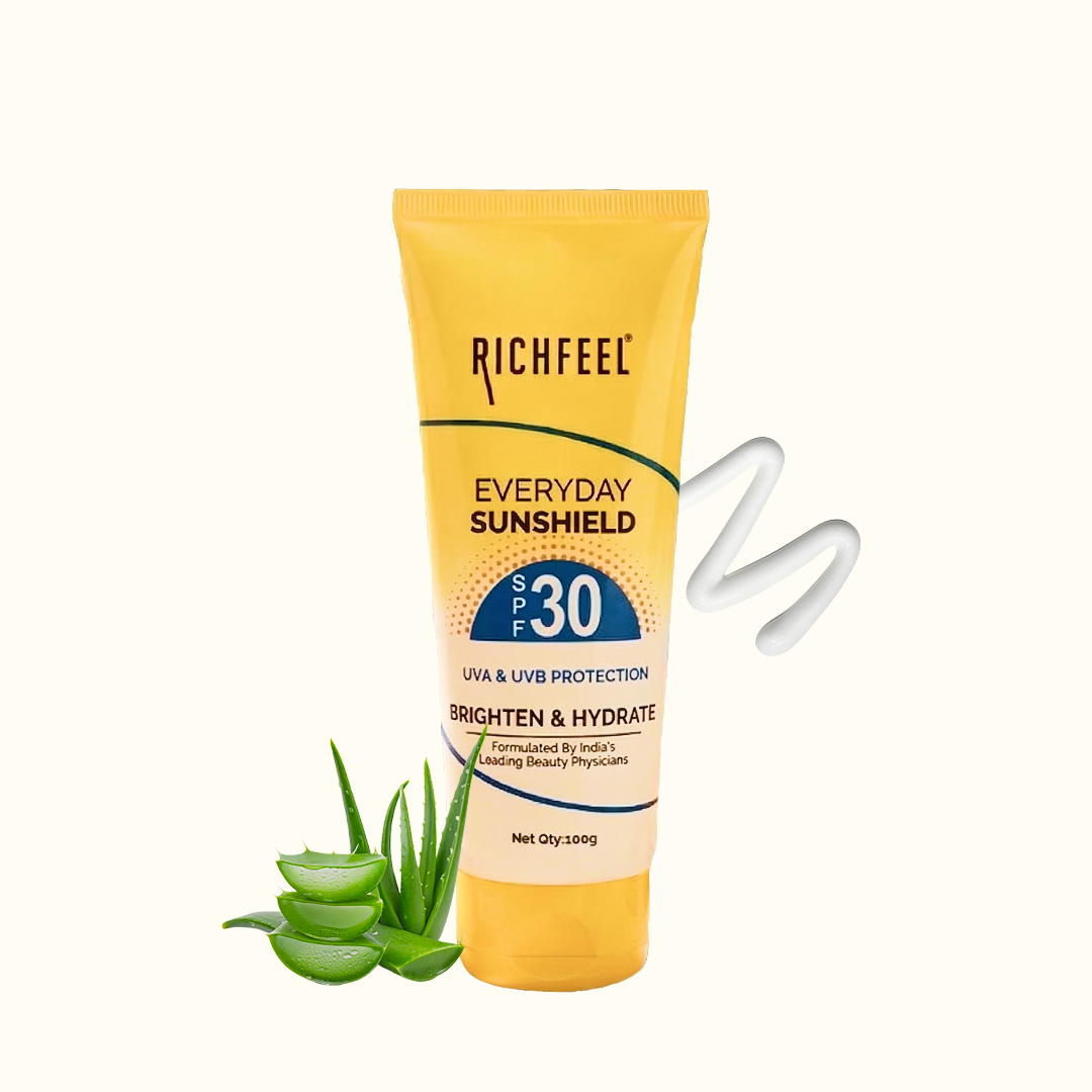 Richfeell Sunshield (With SPF 30) 100 Gm - Buy from Indicrest